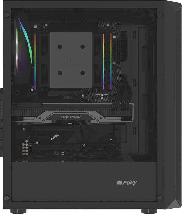 Immagine prodotto Fury Obudowa OBUDOWA SHOBO SH4 RGB MIDI TOWER Z OKNEM CZARNA (ATX, mATX, Mini-ITX)