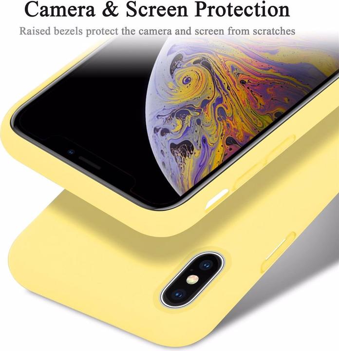 Produktbild Cadorabo TPU Liquid Silicone Case Cover (Apple iPhone X)