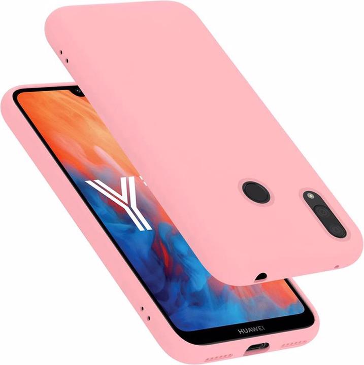 Immagine prodotto Cadorabo Copertura della cassa del silicone liquido TPU (Huawei Y7 Prime (2019), Huawei Y7 (2019))