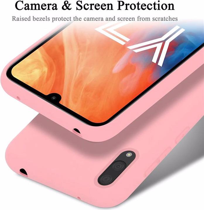 Immagine prodotto Cadorabo Copertura della cassa del silicone liquido TPU (Huawei Y7 Prime (2019), Huawei Y7 (2019))