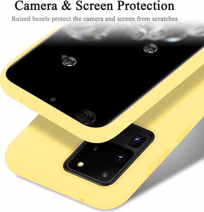 Actual product image Cadorabo TPU Liquid Silicone Case Cover (Samsung Galaxy S20 Ultra)