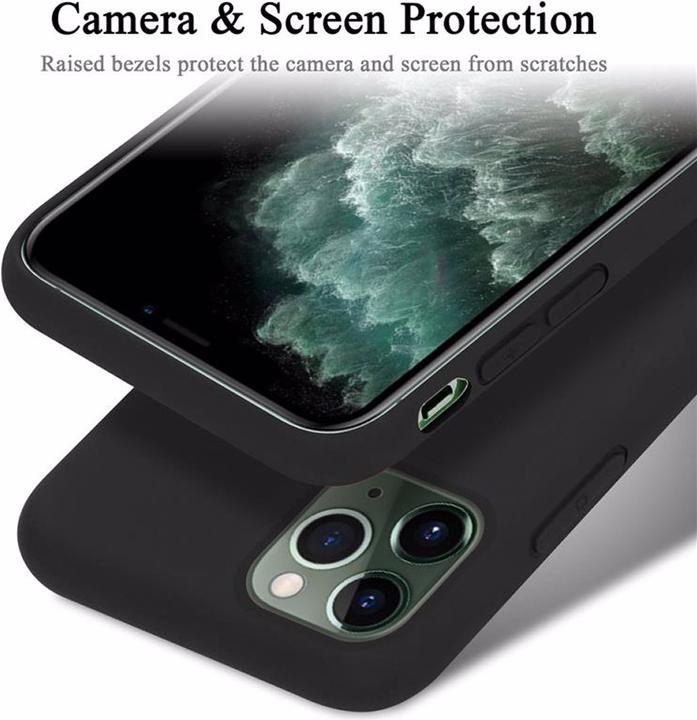 Actual product image Cadorabo TPU Liquid Silicone Case Cover (Apple iPhone 11 Pro Max)