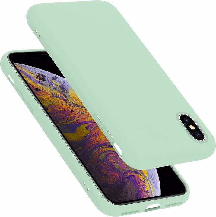 Produktbild Cadorabo TPU Liquid Silicone Case Cover (Apple iPhone X, Apple iPhone XS)