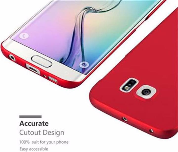 Productafbeelding Cadorabo Harde kaft Matte metalen omslag (Samsung Galaxy S6 Edge)
