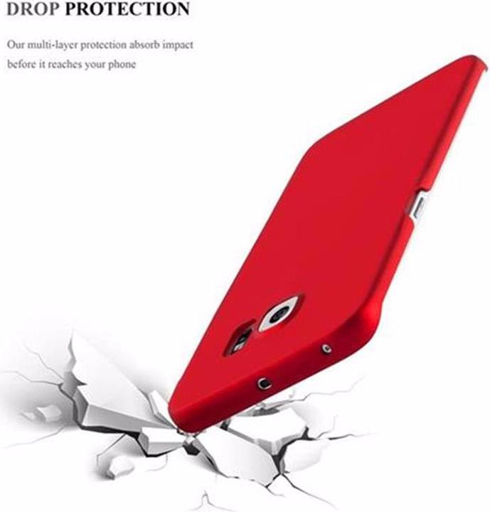 Productafbeelding Cadorabo Harde kaft Matte metalen omslag (Samsung Galaxy S6 Edge)