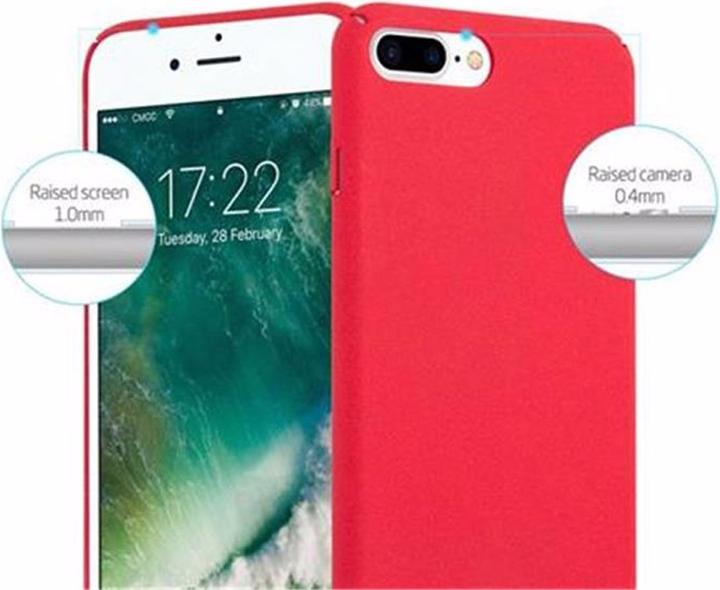 Produktbild Cadorabo Hard Cover Frosty Cover (Apple iPhone 7 Plus, Apple iPhone 7s Plus, Apple iPhone 8 Plus)