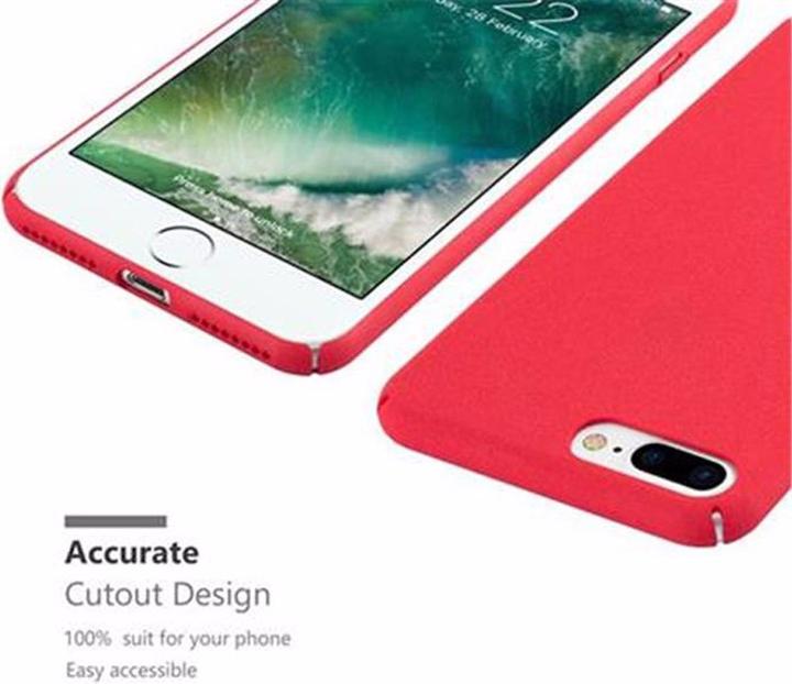 Produktbild Cadorabo Hard Cover Frosty Cover (Apple iPhone 7 Plus, Apple iPhone 7s Plus, Apple iPhone 8 Plus)
