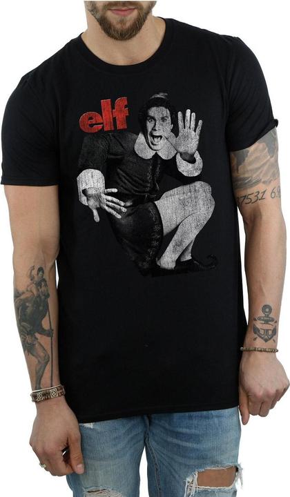 Produktbild Elf Mono Distressed Poster TShirt (XL)