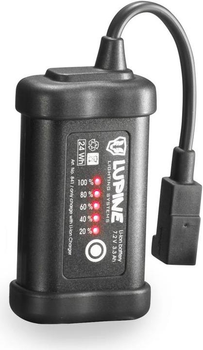 Actual product image Lupine 3.5 Ah SmartCore battery