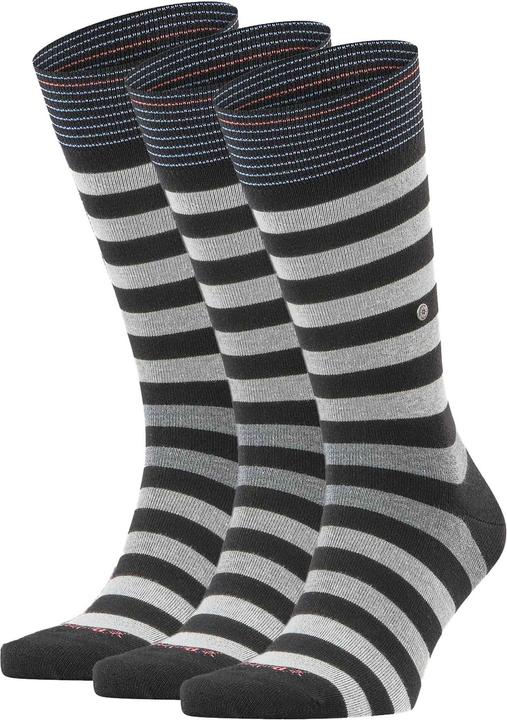 Produktbild Burlington Socken Casual Bequem sitzend Blackpool - 20098 (3er Pack, 40 - 46)