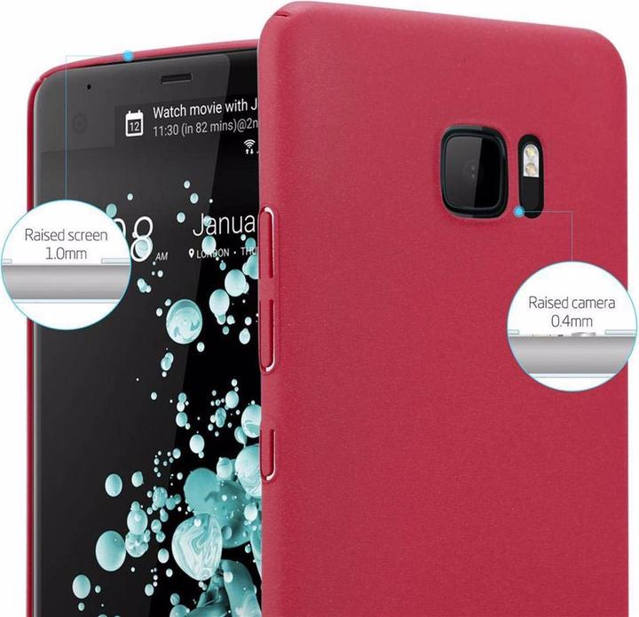 Actual product image Cadorabo Hard Cover Frosty Cover (HTC U Ultra)