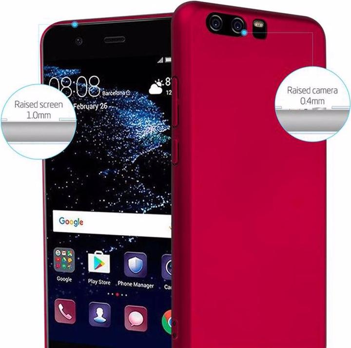 Actual product image Cadorabo Hard Cover Matt Metal Cover (Haier P10)