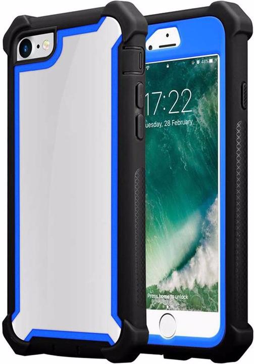 Actual product image Cadorabo Hybrid 2-in-1 Acrylic Cover (Apple iPhone 7, Apple iPhone SE (2nd Gen))
