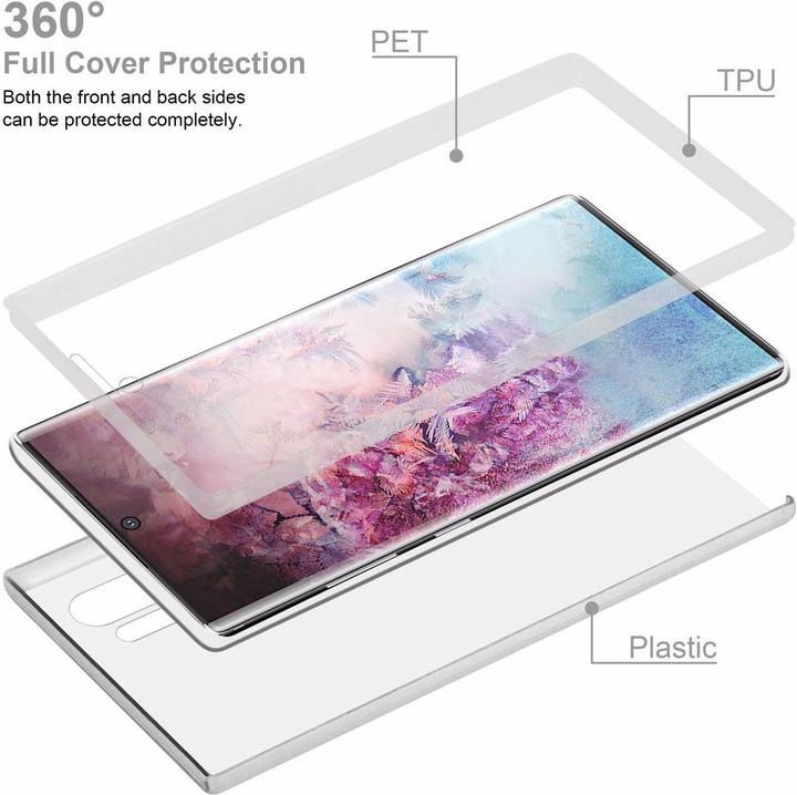 Actual product image Cadorabo TPU 360 Degree Case Cover (Samsung Galaxy Note 10 Plus)