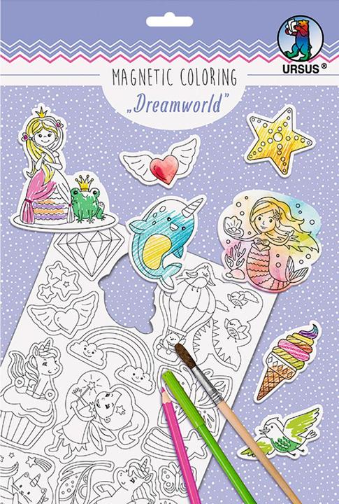 Image du produit Ursus Papier magnétique Dreamworld A4, 100 g/m², 2 pièces, blanc (100 g/m², 2 x, A4)