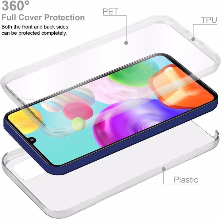 Actual product image Cadorabo TPU 360 Degree Case Cover (Samsung Galaxy A41)