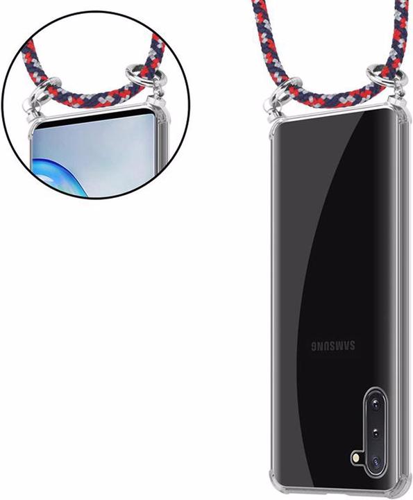 Produktbild Cadorabo TPU Handy Kette SILBER Cover