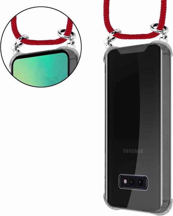 Produktbild Cadorabo TPU Handy Kette SILBER Cover
