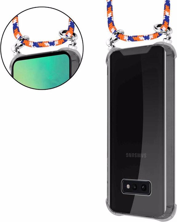 Produktbild Cadorabo TPU Handy Kette SILBER Cover