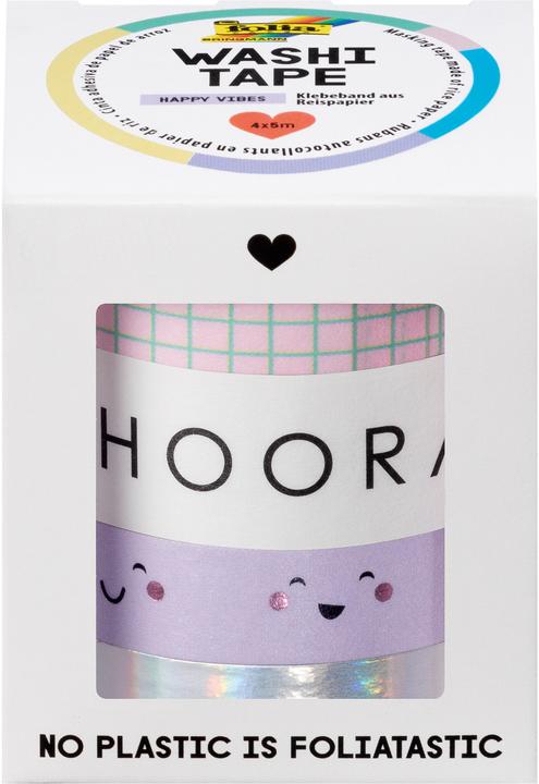 Folia Washi Tape Set Hotfoil