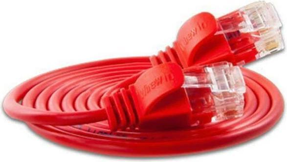 Produktbild Wirewin Slim Patchkabel: UTP, 3m, rot (U/UTP, CAT6, 3 m)