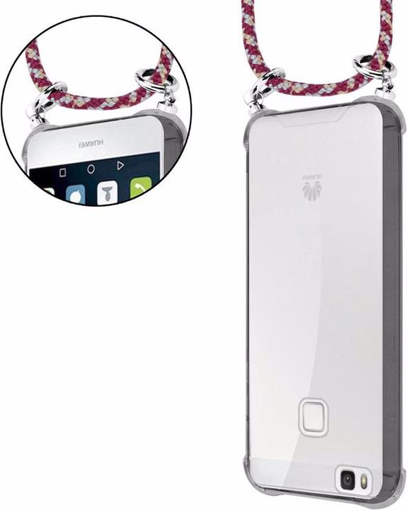 Produktbild Cadorabo TPU Handy Kette SILBER Cover