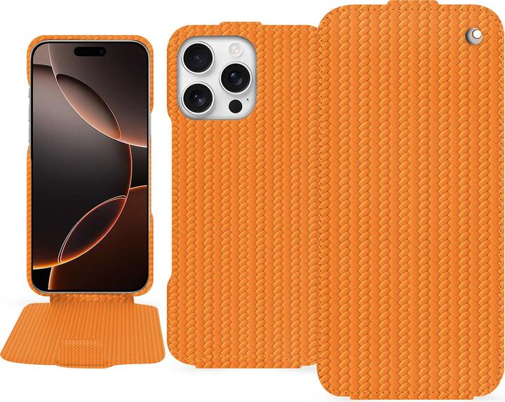 Actual product image Noreve Vertical leather shell (Apple iPhone 16 Pro)