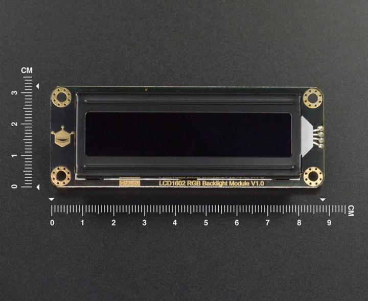 Image du produit DFRobot Écran LCD Gravity 16x2 I2C RGB rétroéclairé