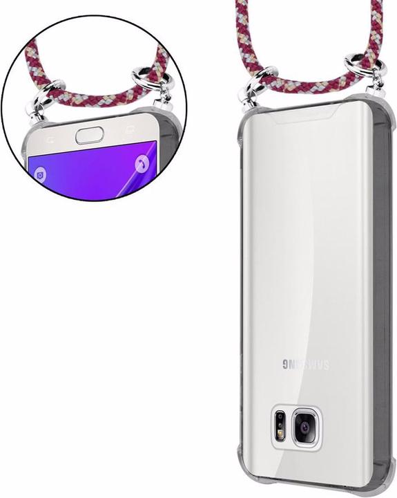 Produktbild Cadorabo TPU Handy Kette SILBER Cover