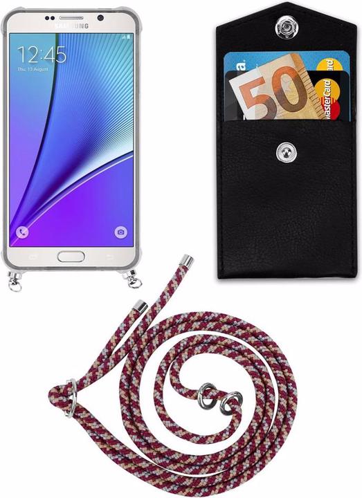 Produktbild Cadorabo TPU Handy Kette SILBER Cover