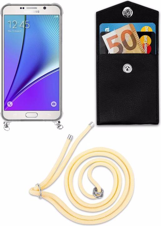 Produktbild Cadorabo TPU Handy Kette SILBER Cover