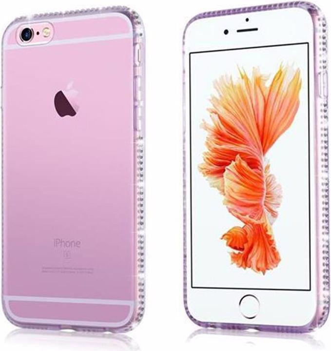 Actual product image Cadorabo TPU Ultra Slim Rhinestone Cover (Apple iPhone 6)