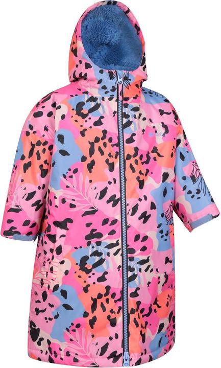 Actual product image Mountain Warehouse Childrens/Kids Tidal Leaves Changing Robe (L)