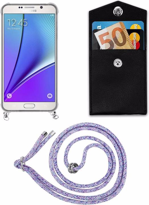 Produktbild Cadorabo TPU Handy Kette SILBER Cover