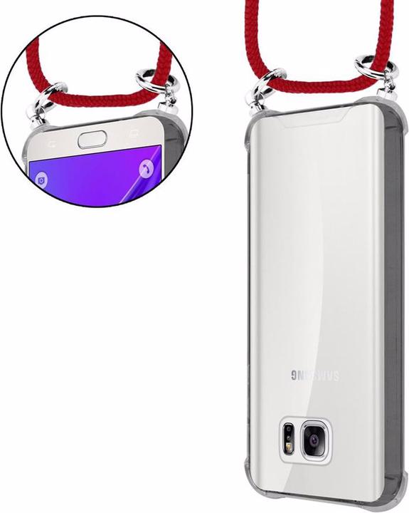 Produktbild Cadorabo TPU Handy Kette SILBER Cover
