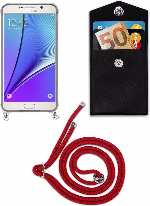 Produktbild Cadorabo TPU Handy Kette SILBER Cover
