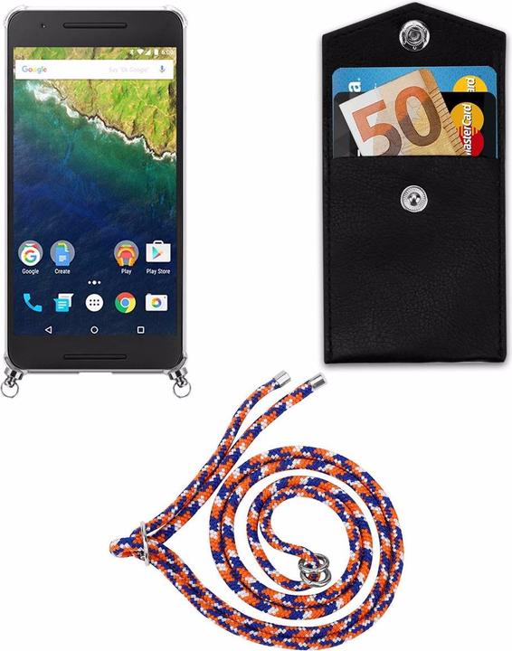 Produktbild Cadorabo TPU Handy Kette SILBER Cover