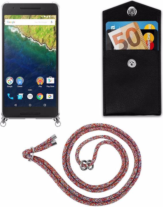 Produktbild Cadorabo TPU Handy Kette SILBER Cover