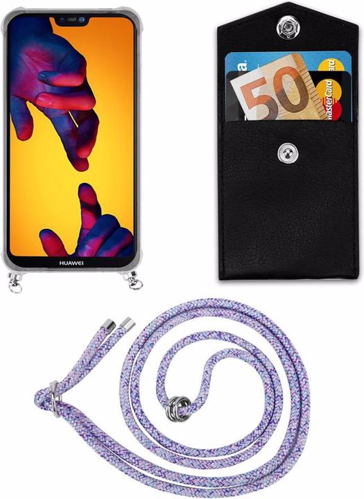 Produktbild Cadorabo TPU Handy Kette SILBER Cover