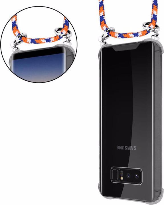 Produktbild Cadorabo TPU Handy Kette SILBER Cover