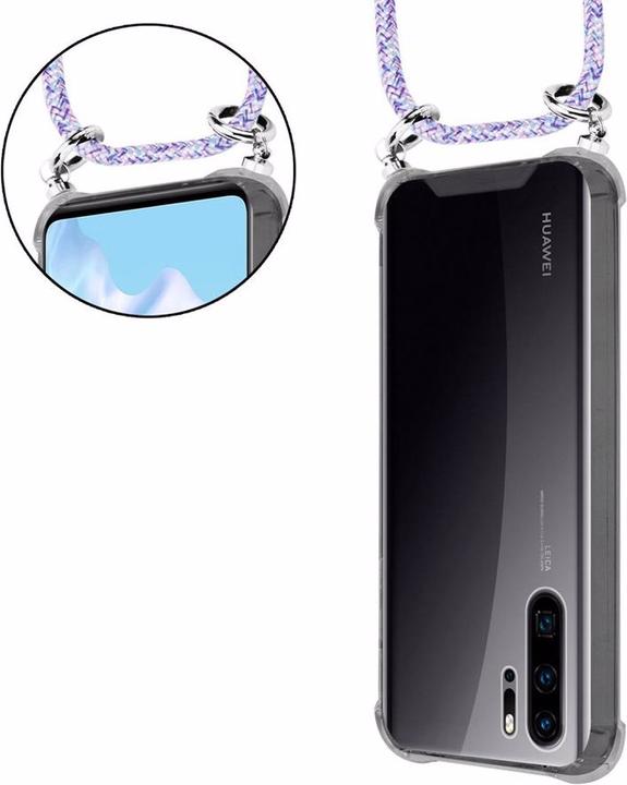 Produktbild Cadorabo TPU Handy Kette SILBER Cover