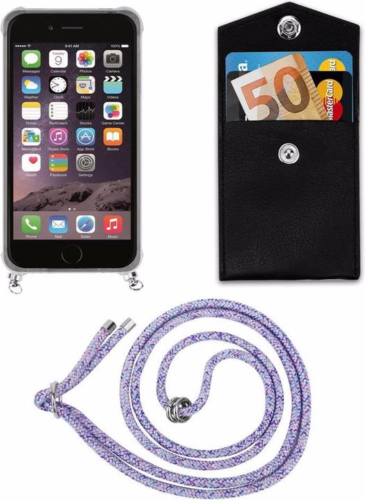 Produktbild Cadorabo TPU Handy Kette SILBER Cover