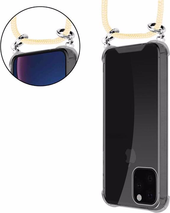 Produktbild Cadorabo TPU Handy Kette SILBER Cover