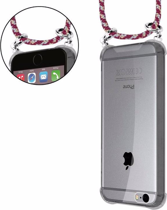 Produktbild Cadorabo TPU Handy Kette SILBER Cover
