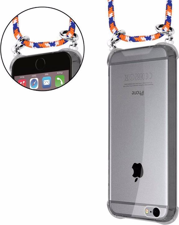 Produktbild Cadorabo TPU Handy Kette SILBER Cover