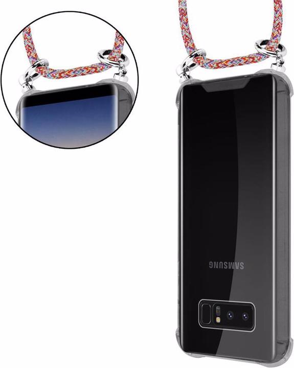 Produktbild Cadorabo TPU Handy Kette SILBER Cover