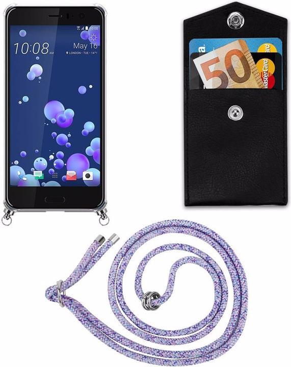 Produktbild Cadorabo TPU Handy Kette SILBER Cover
