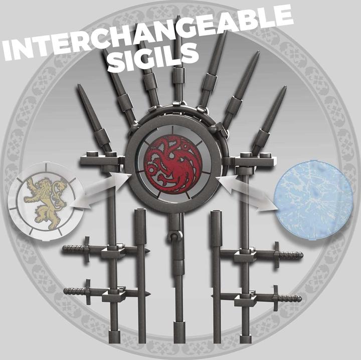 Actual product image Mega Construx GOT Der eiserne Thron