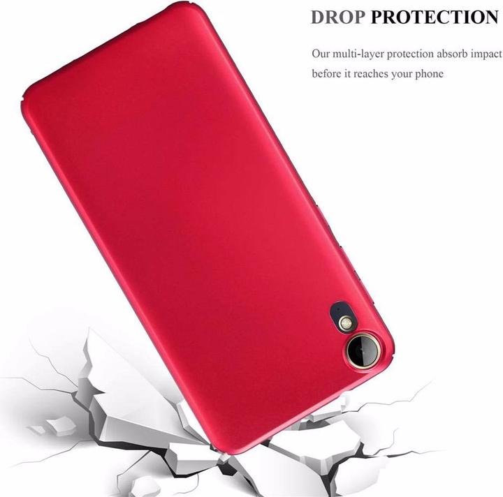 Actual product image Cadorabo Hard Cover Matt Metal Cover (HTC Desire 10 Lifestyle, HTC Desire 825)
