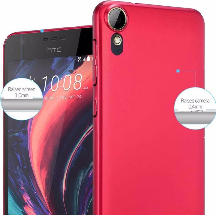 Actual product image Cadorabo Hard Cover Matt Metal Cover (HTC Desire 10 Lifestyle, HTC Desire 825)